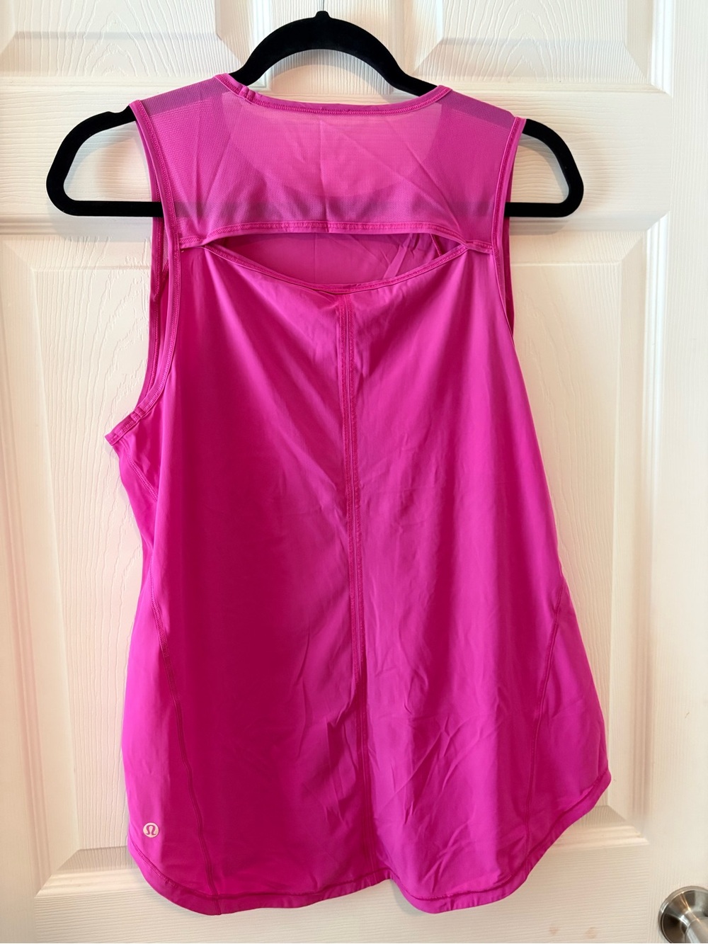 Lululemon Sonic Pink Sculpt tank size 10